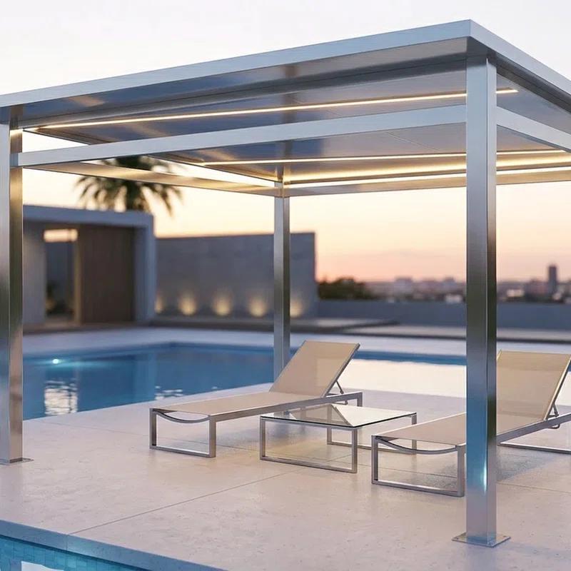 Galvanized Steel Gazebos 1