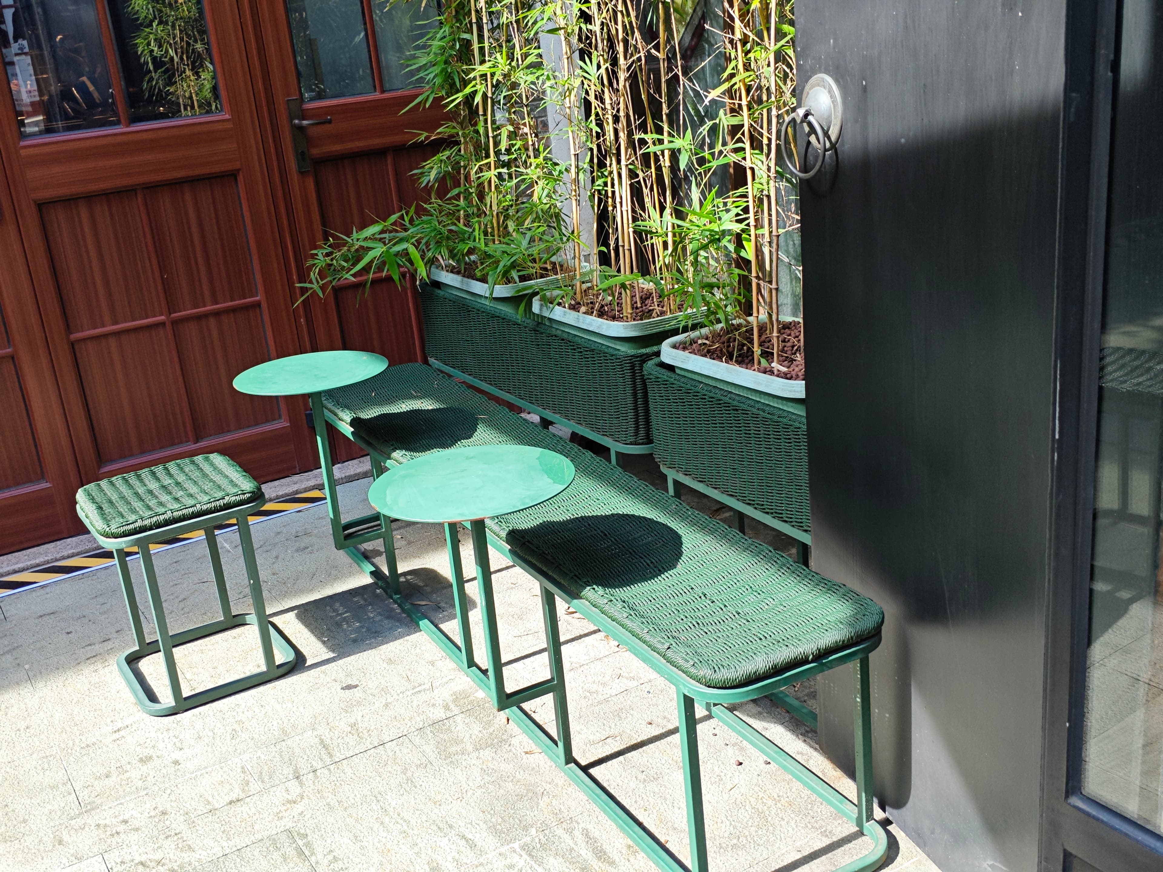 Integrated Picnic Table and Bench Set