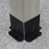 Outdoor Gazebo Post Base Detail: Non-Slip & Wear-Resistant Metal Stand Base (for Product Structure Display)